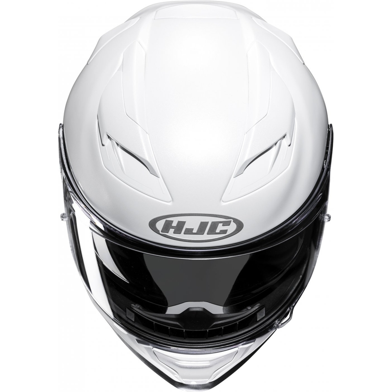 Integraler Motorradhelm HJC F71 Solid Perlweiß