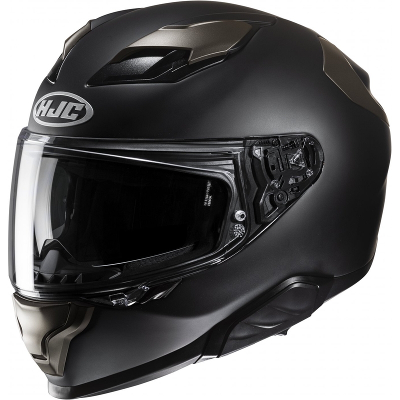 Integraler Motorradhelm HJC F71 Massives Titan