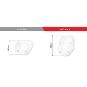 Windschutzscheibe PUIG RACING WITH SUPPORT + PROTECTION 3178H getönt