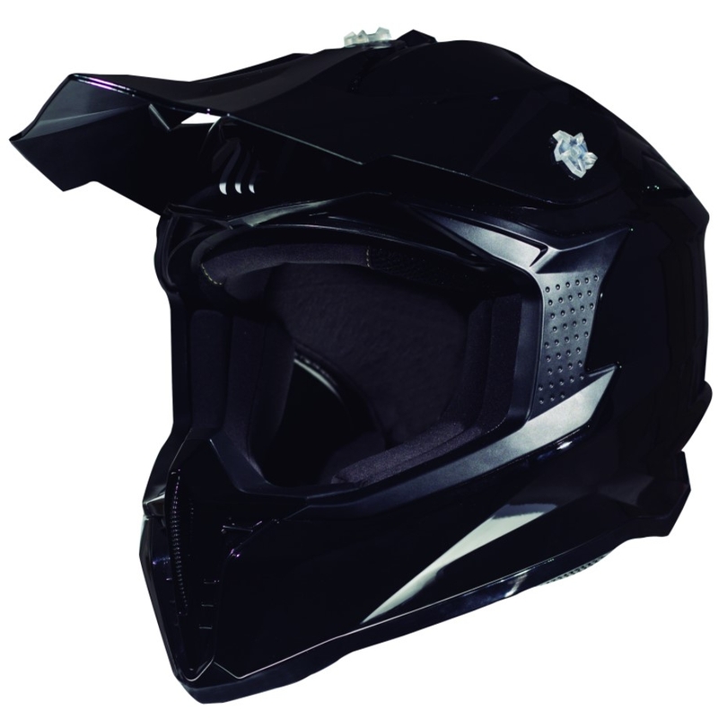 MT Falcon Motocross Helm schwarz