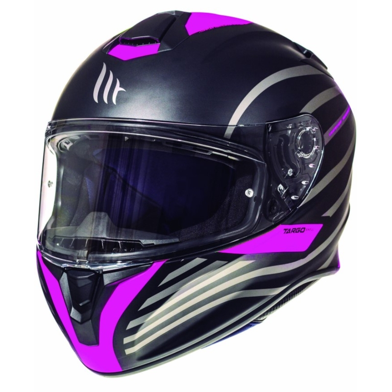 MT Targo Doppler fluo rosa matt integral Motorradhelm Ausverkauf