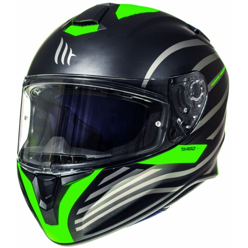 MT Targo Doppler fluo grün matt integral Motorradhelm Ausverkauf