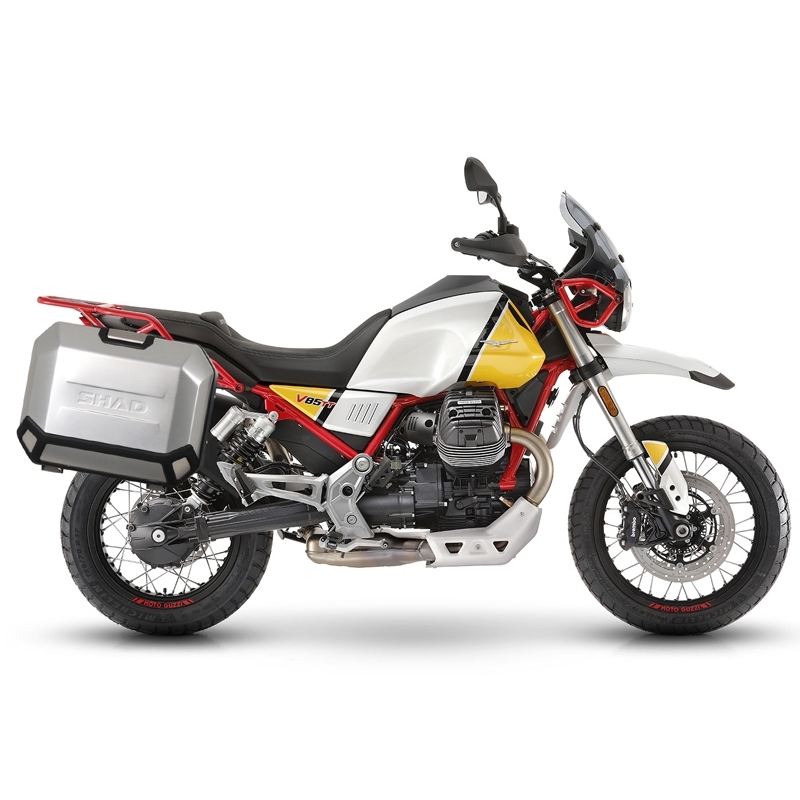 4P System fitting kit SHAD (for cases and bags TERRA and SH38X) für MOTO GUZZI V 85 TT 850 / Travel 2019-2023