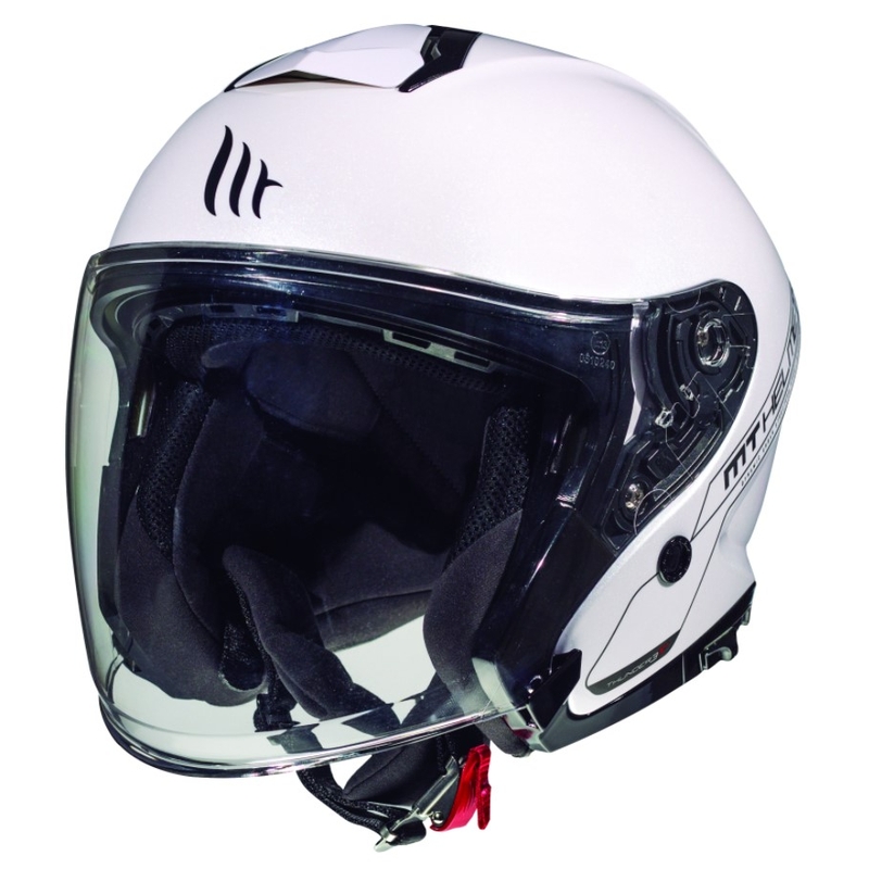 MT Thunder SV Jet offener Motorradhelm weiß