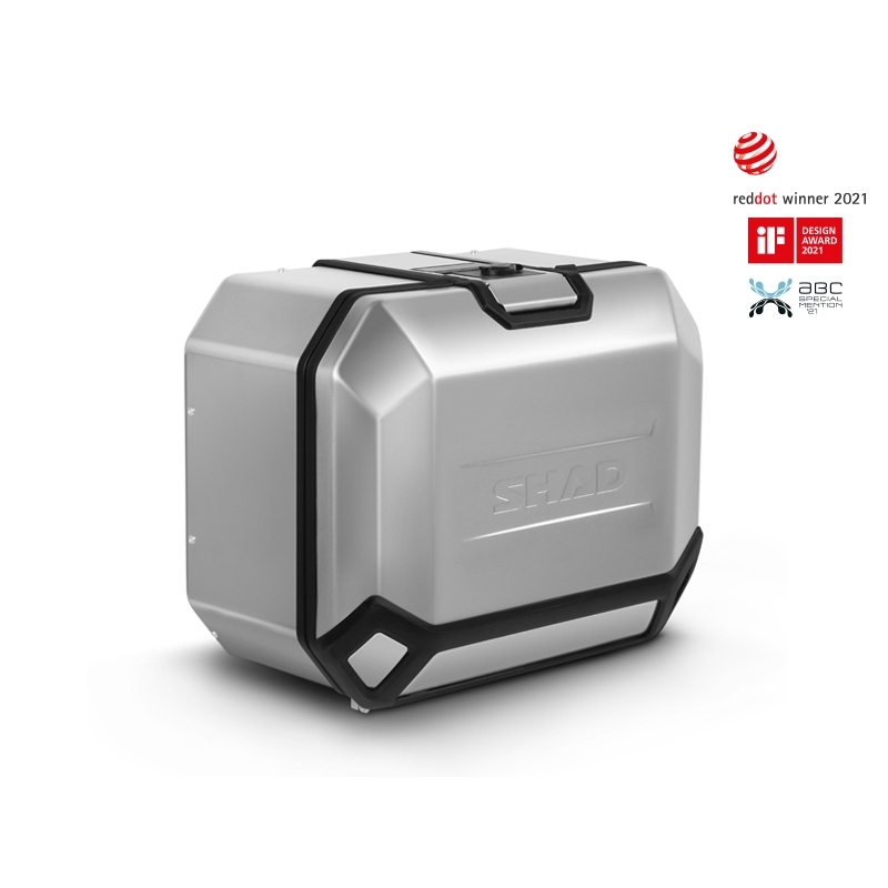 Complete set of 47L / 47L SHAD TERRA aluminum side cases, including mounting kit SHAD HONDA NC 750 X