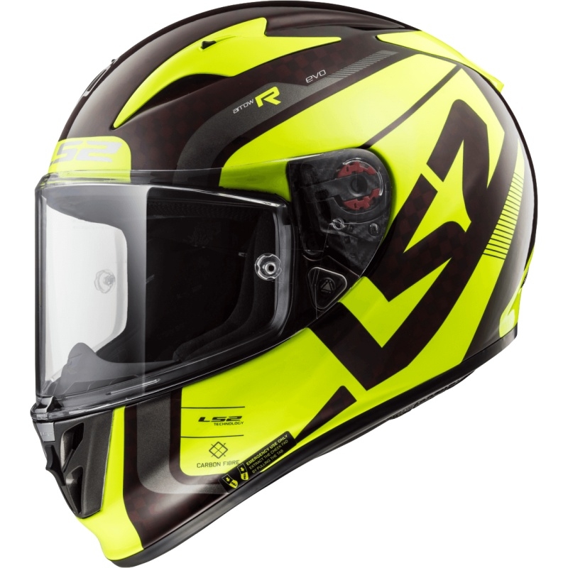Moto Helm LS2 FF323 Arrow C EVO Sting fluo gelb Ausverkauf