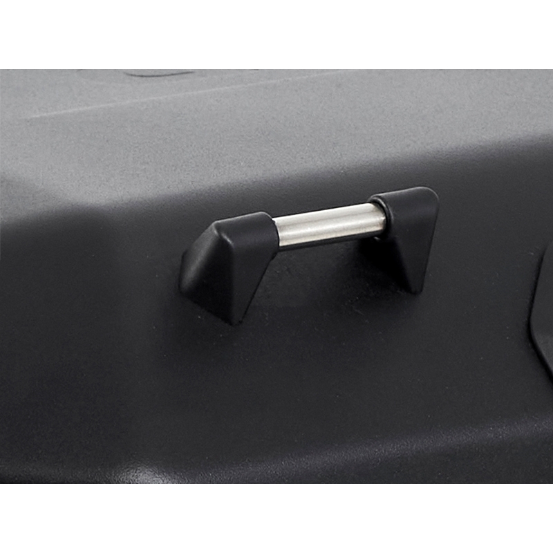 Complete set of aluminum cases SHAD TERRA BLACK, 48L topcase + 47L / 47L side cases, including mounting kit and plate SHAD HONDA X-ADV 750