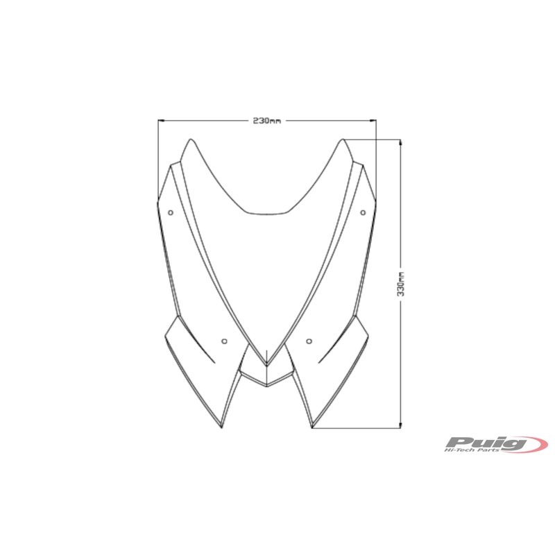 Windschirm PUIG NEW GEN. SPORT getönt