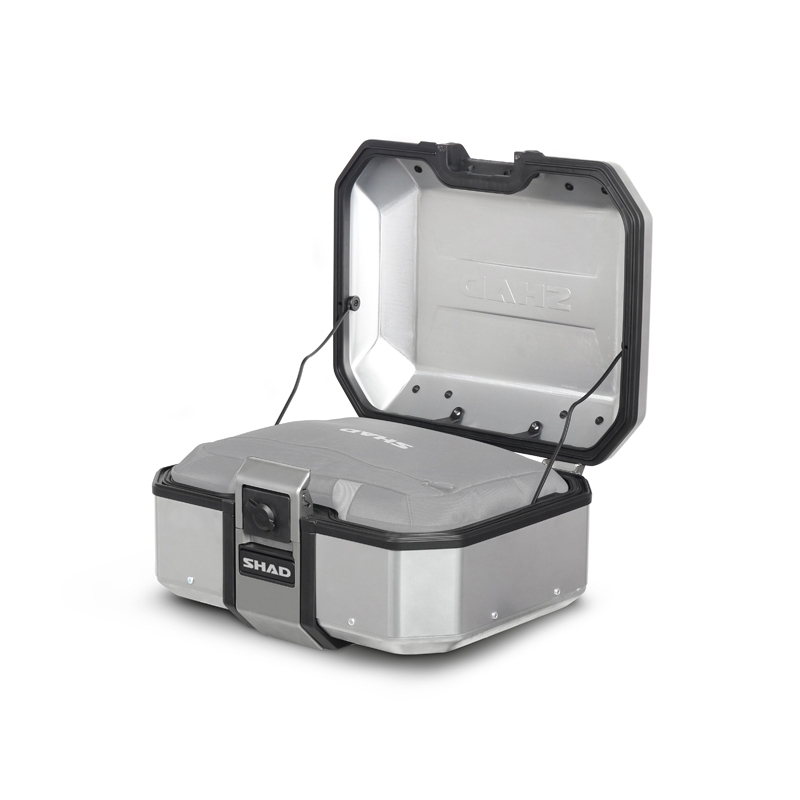 Complete set of 47L / 47L SHAD TERRA aluminum side cases, including mounting kit SHAD HONDA NC 750 X 2021-