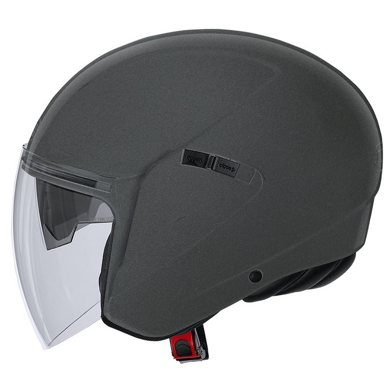 Offener Motorradhelm CMS S-JET Plain Titanium