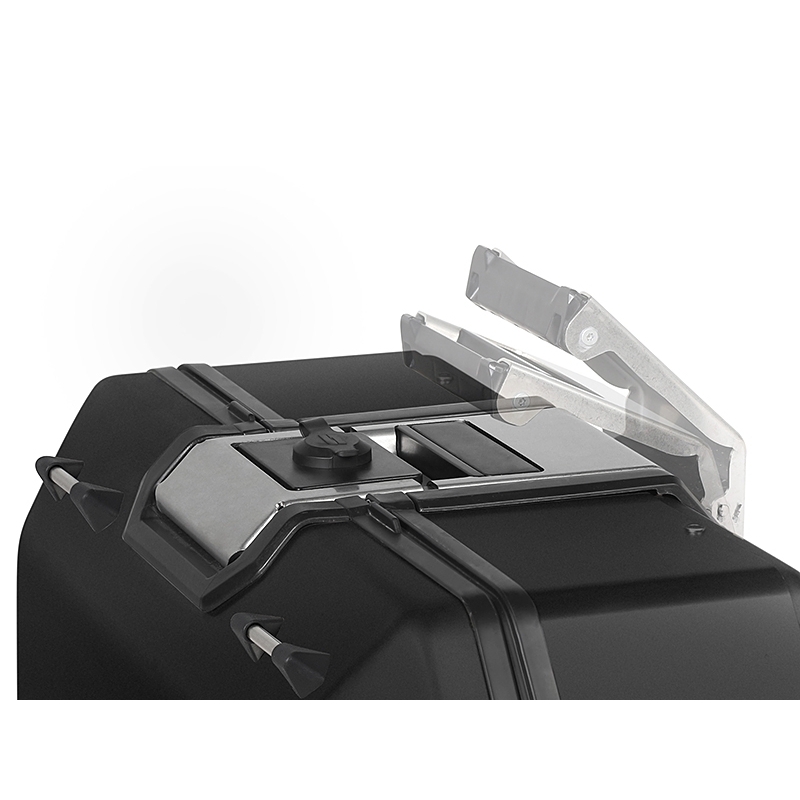 Complete set of SHAD TERRA TR40 adventure saddlebags and SHAD TERRA BLACK aluminium 55L topcase, including mounting kit SHAD YAMAHA MT-09 Tracer / Tracer 900