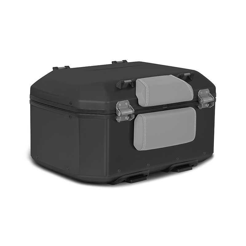 Complete set of SHAD TERRA TR40 adventure saddlebags and SHAD TERRA BLACK aluminium 55L topcase, including mounting kit SHAD YAMAHA MT-09 Tracer / Tracer 900