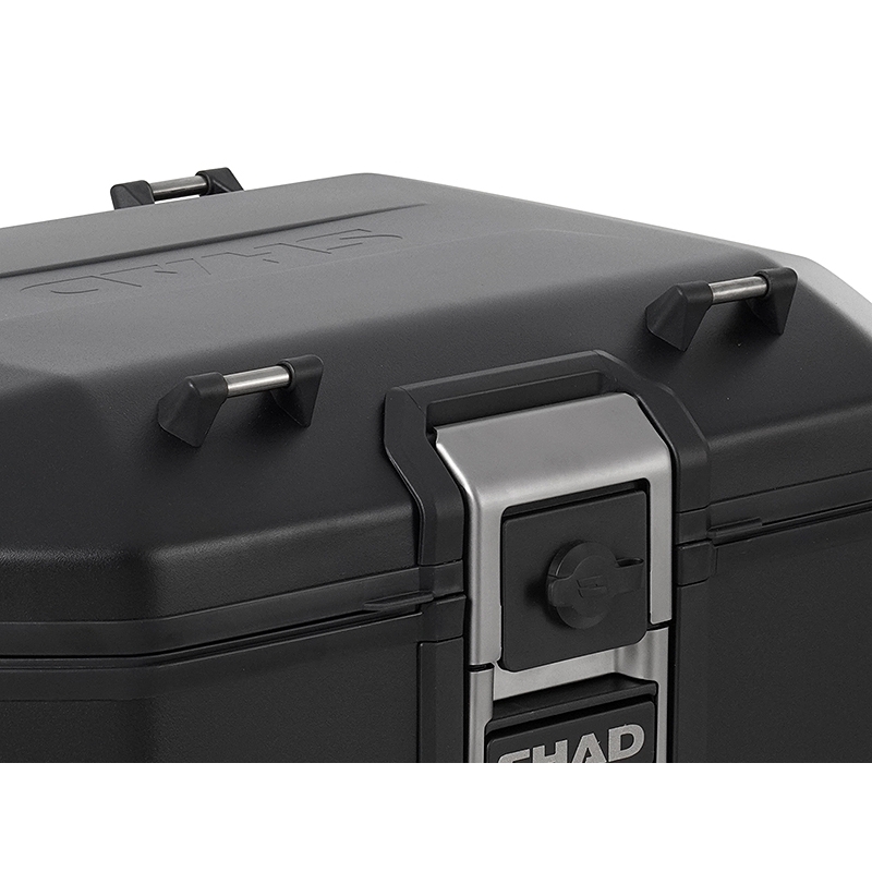 Complete set of SHAD TERRA TR40 adventure saddlebags and SHAD TERRA BLACK aluminium 55L topcase, including mounting kit SHAD YAMAHA MT-09 Tracer / Tracer 900