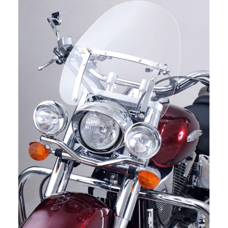 R-TOOL Universal B Motorrad-Windschutzscheibe - klar
