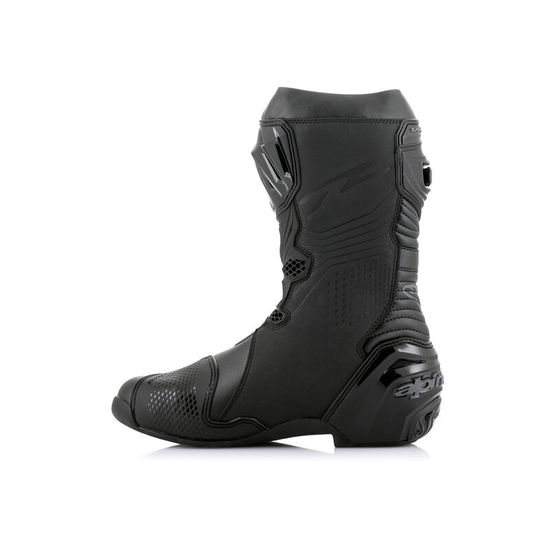 Motorradstiefel Alpinestars Supertech R Schwarz-Schwarz