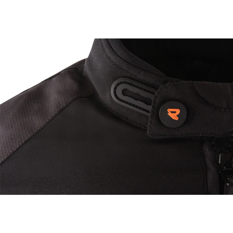 Street Racer Flex Air Motorradjacke schwarz-orange