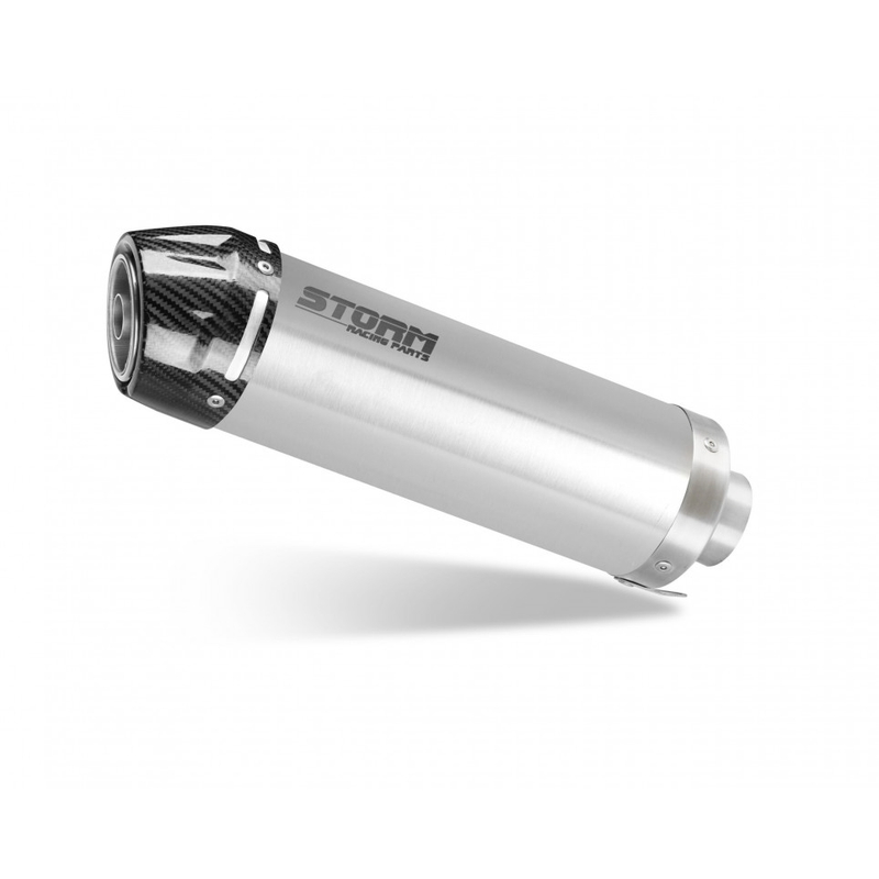 Auspuff komplett 1x1 STORM GP Stainless Steel with carbon cap