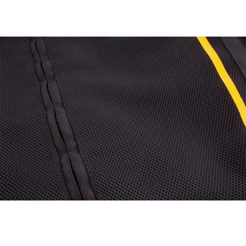 Street Racer Flex Air Motorradjacke schwarz-orange