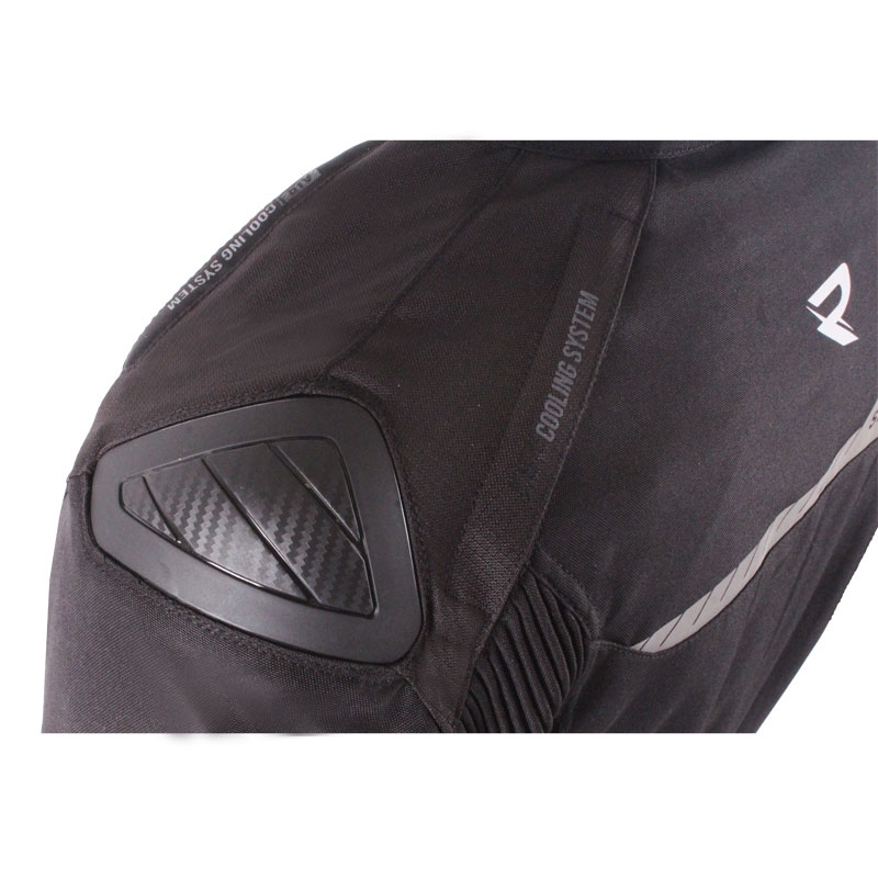 Street Racer Flex EVO Motorradjacke schwarz
