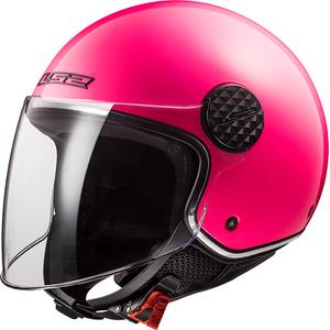 Otevřená helma na motorku LS2 OF558 Sphere Lux růžová lesklá