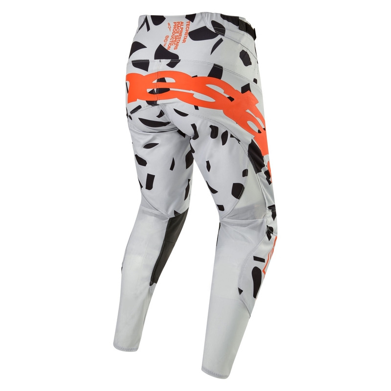 Alpinestars Techstar Rantera Motocrosshose grau-orange-schwarz