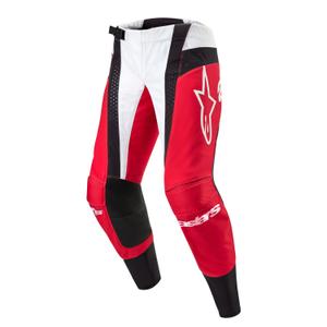 Alpinestars Techstar Ocuri Motocrosshose rot-weiß-schwarz