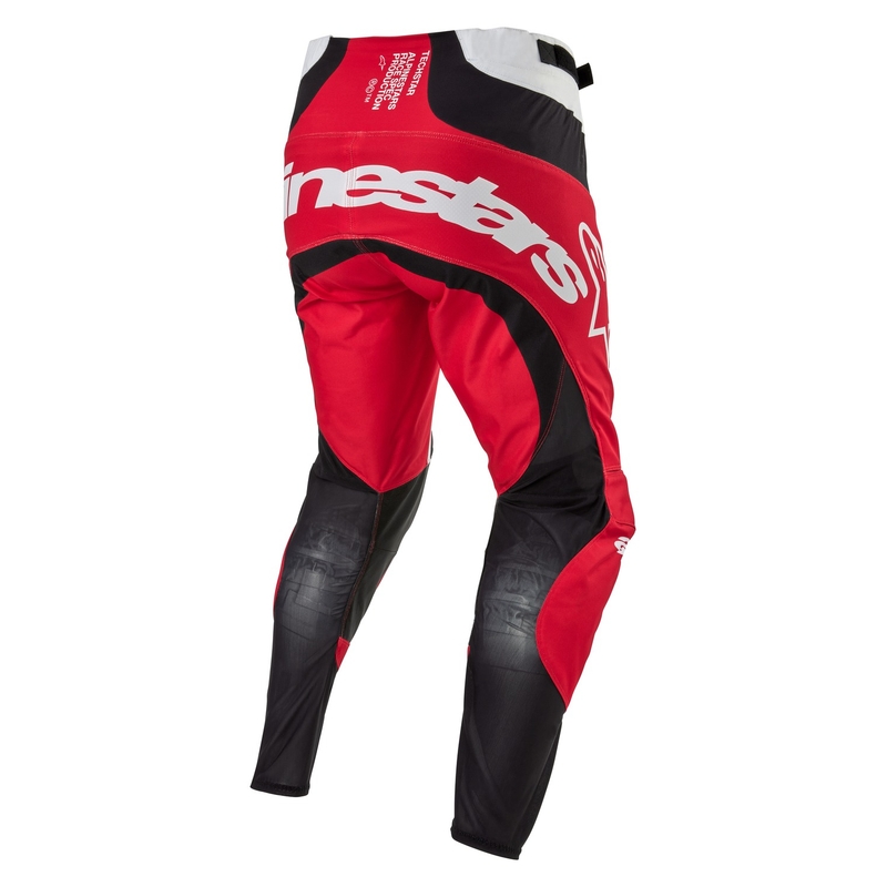 Alpinestars Techstar Ocuri Motocrosshose rot-weiß-schwarz
