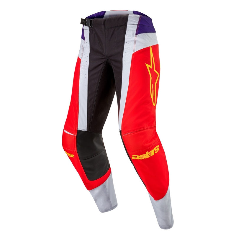 Alpinestars Techstar Ocuri Motocrosshose orange-grau-lila-gelb Ausverkauf
