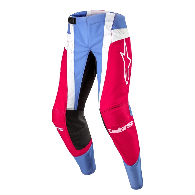 Alpinestars Techstar Ocuri 2024 Motocrosshose hellblau-weiß-rot