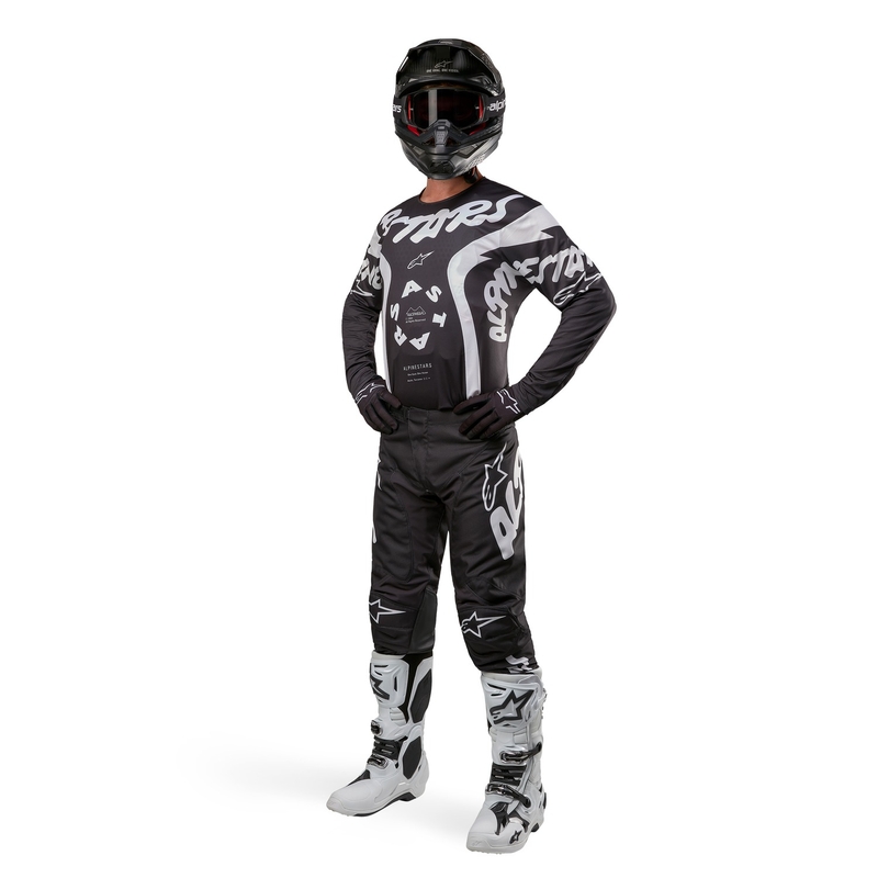 Alpinestars Racer Hana Motocrosshose schwarz-weiss