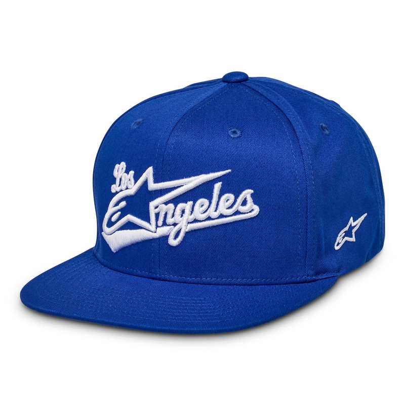 Alpinestars Los Angeles Hut blau-weiß