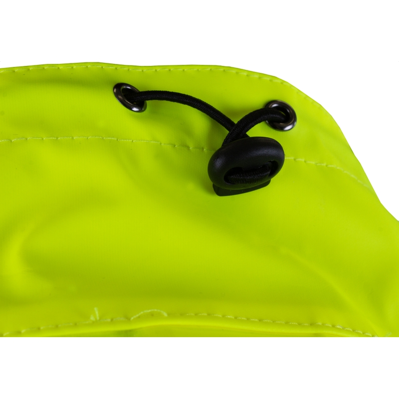 Wasserdichte Jacke Street Racer Aqua fluoreszierend gelb