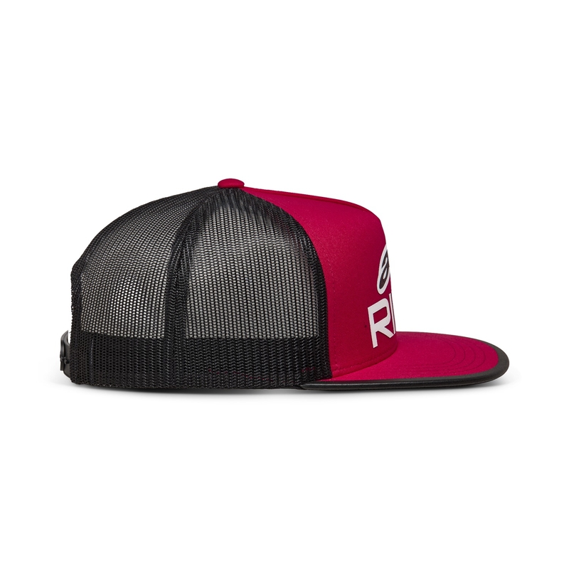 Alpinestars Ride 4.0 ER Kappe rot-schwarz-weiß