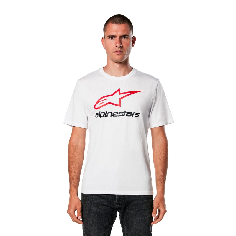 Alpinestars Always 2.0 CSF T-Shirt weiß-rot-schwarz