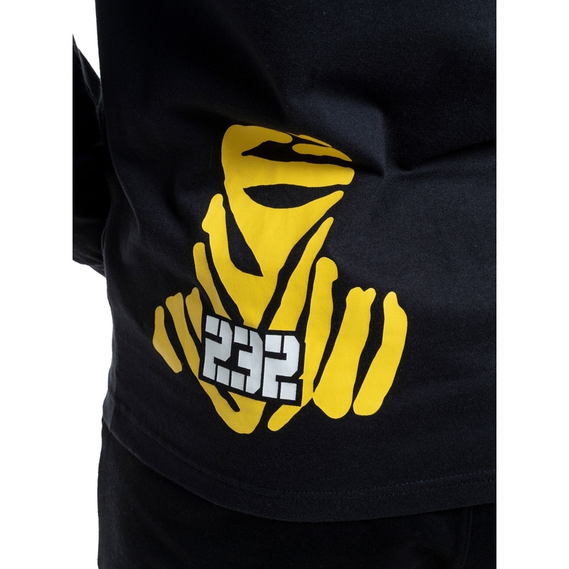 Meatfly Dakar Beduinen Langarm-T-Shirt schwarz