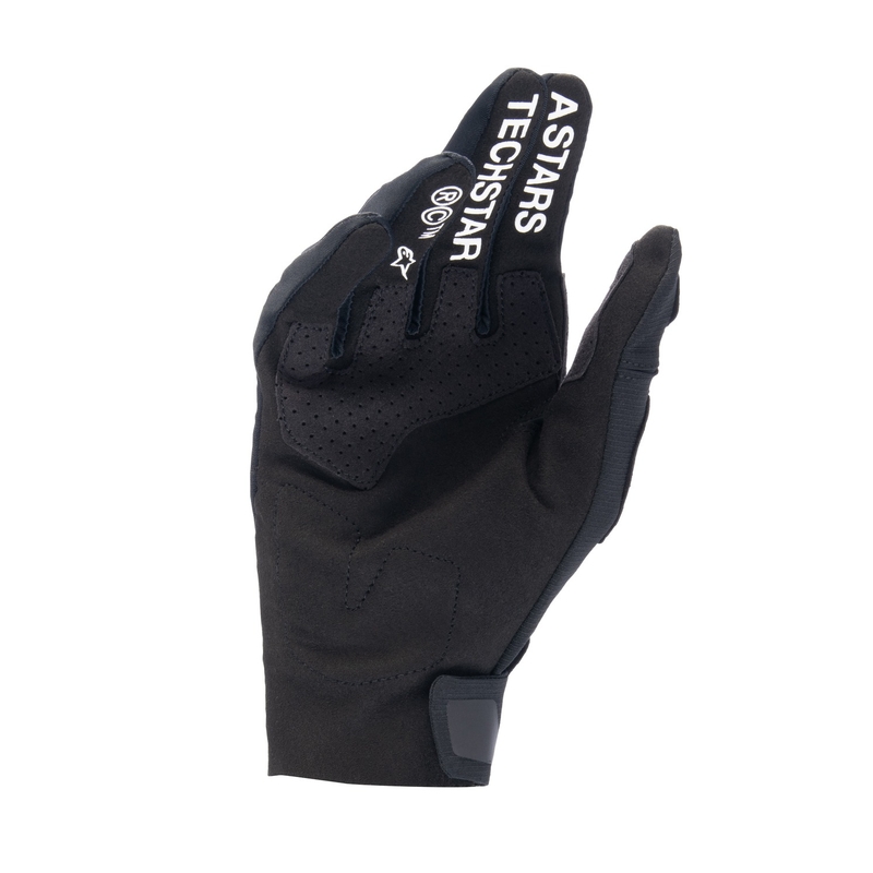Alpinestars Techstar 2024 Motocross-Handschuhe schwarz und weiß