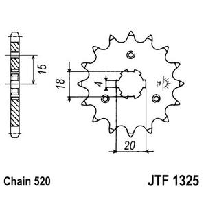 Ritzel JT JTF 1325-11 11T, 520