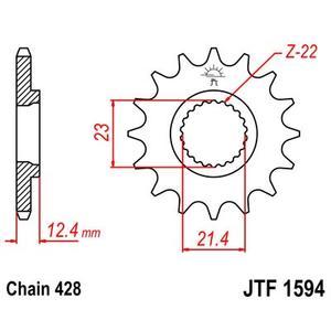 Ritzel JT JTF 1594-15 15T, 428