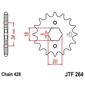 Ritzel JT JTF 264-15 15T, 428