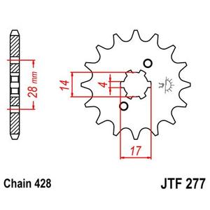 Ritzel JT JTF 277-13 13T, 428