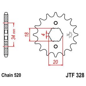 Ritzel JT JTF 328-12 12T, 520