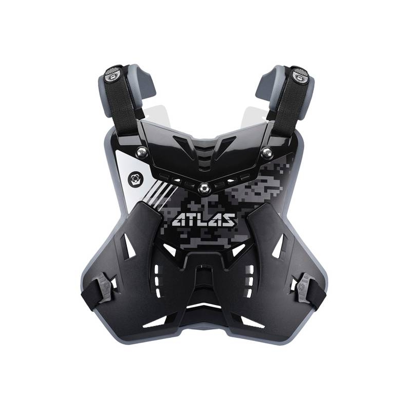 Defender Lite Digital Stealth Brustpanzer, ATLAS (schwarz, Größe UNI)