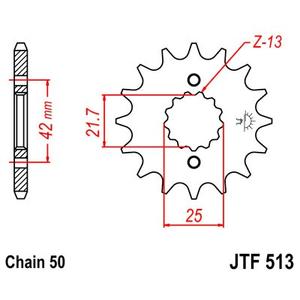 Ritzel JT JTF 513-13 13T, 530