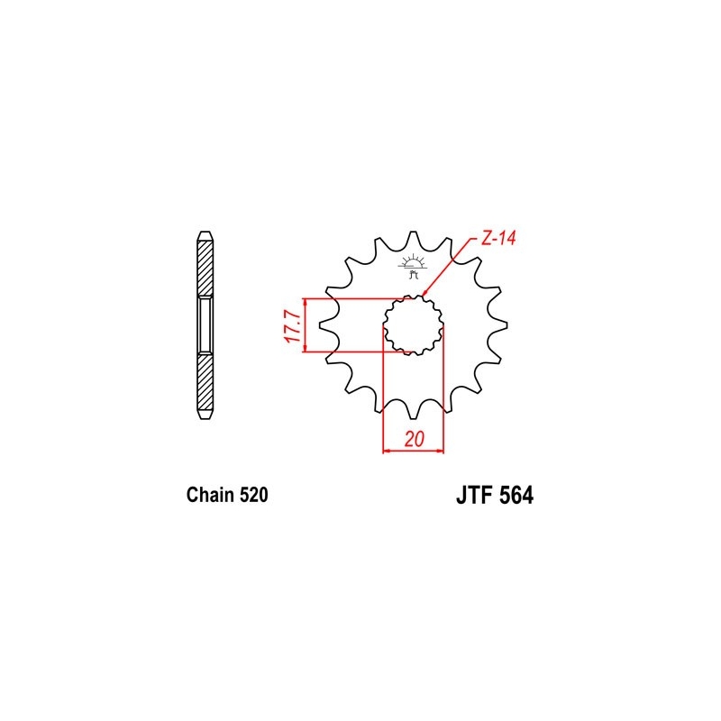 Ritzel JT 12T, 520 Ausverkauf