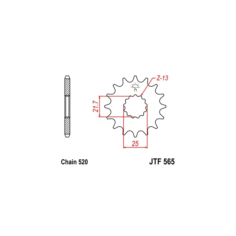 Ritzel JT 17T, 520