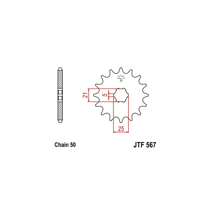 Ritzel JT 17T, 530