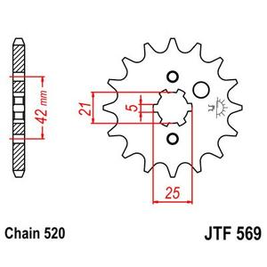 Ritzel JT JTF 569-12 12T, 520