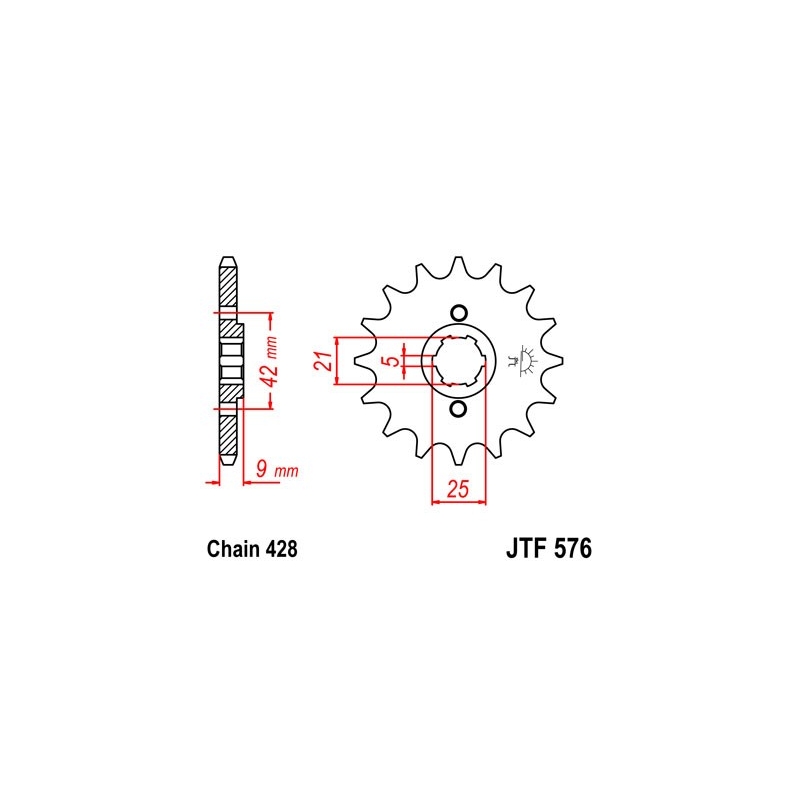 Ritzel JT 17T, 428