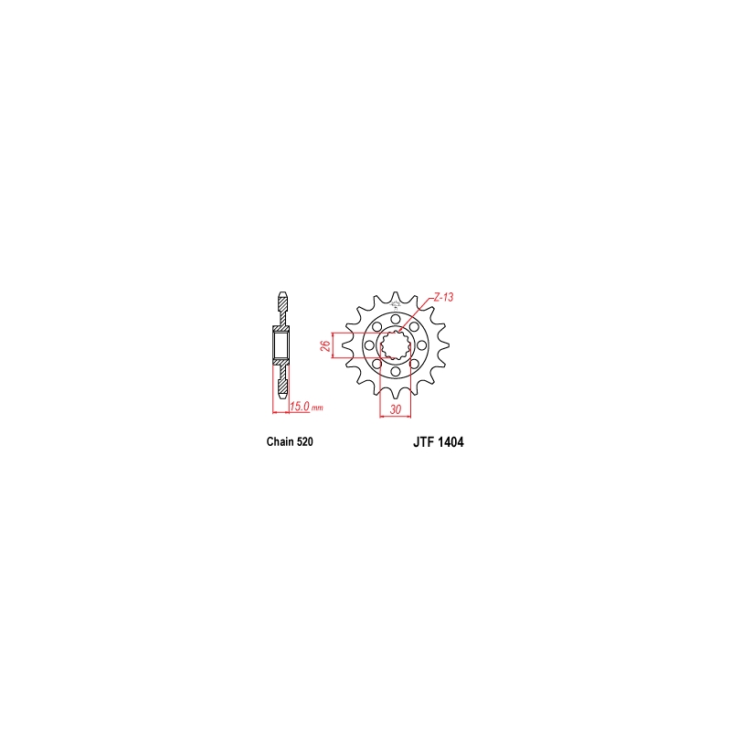 Ritzel JT 17T, 520