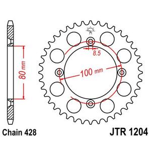 Ketten Rad JT JTR 1204-50 50T, 428